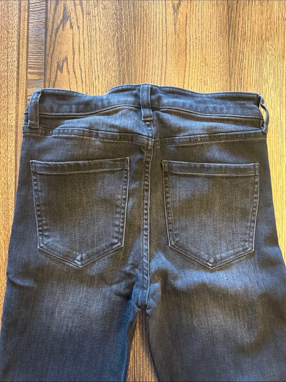 Liverpool Black Washed High-Rise Ankle Skinny Eco Logical Jeans